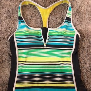 8 Gerry Women’s Swim Top Tank Stripes